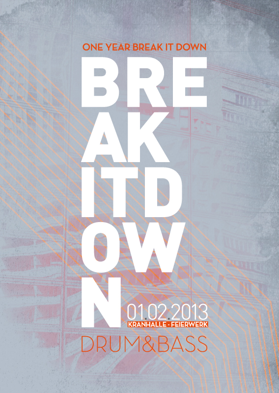 Poster: 01.02.2013 ONE YEAR BREAK IT DOWN WITH AMOSS [RENEGADE HARDWARE|DISPATCH]