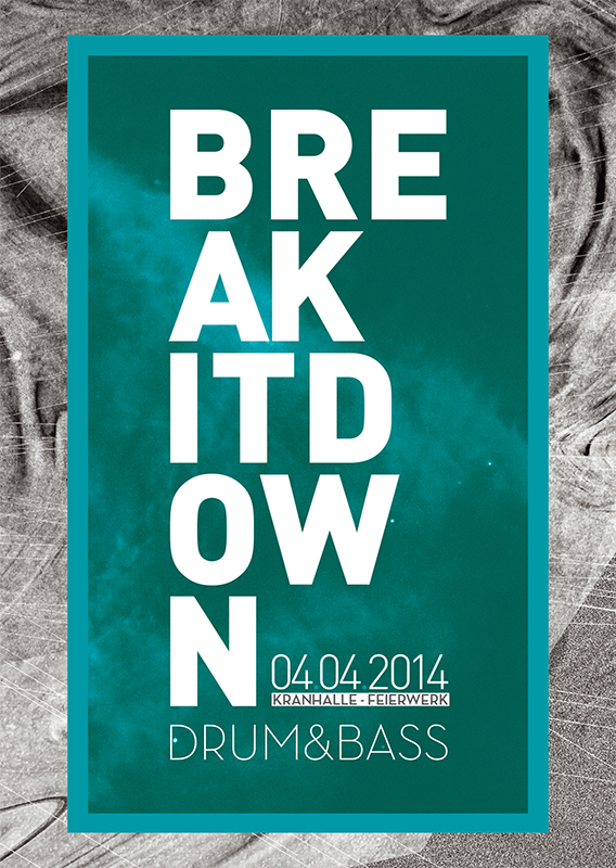 Poster: 04.04.14 BREAK IT DOWN pres. ALLIED [RISE AUDIO | SINUOUS | DSCI4]